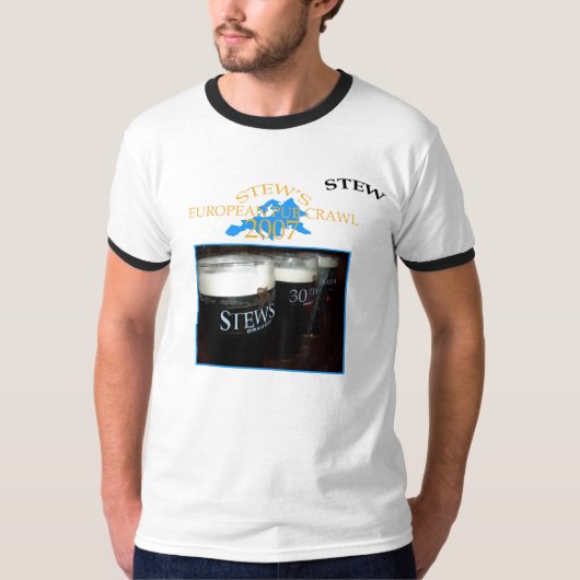 STEW FINAL euro pub crawl shirt (Voorkant)