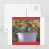 Stew... ZIJN JULLIE NOTEN?!? Briefkaart (Voorkant / Achterkant)