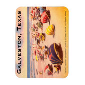 Steward Beach, Galveston, Texas Magneet (Verticaal)
