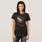 Steward Job Title Appreciation Retro T-shirt (Voorkant volledig)