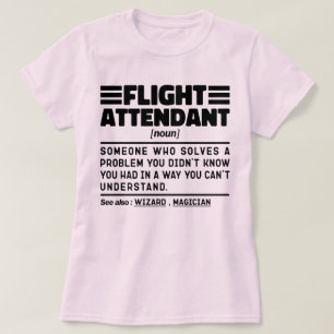 Steward Noun Vliegtuig Luchtvaart Liefhebber Cool T-shirt