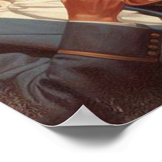 steward pin-up poster (Hoek)