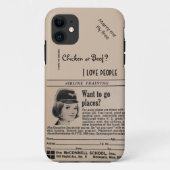 stewardess Airline Attendant Case-Mate iPhone Case (Achterkant)