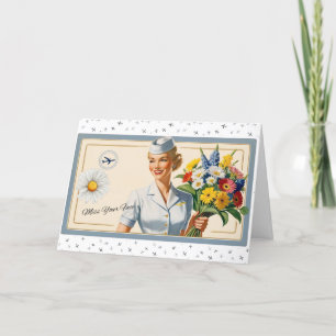 stewardess en piloot Kaarten