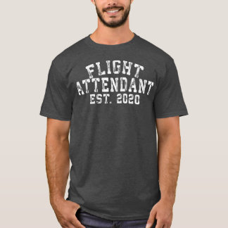 Stewardess EST 2020 Nieuwe stewardess T-shirt