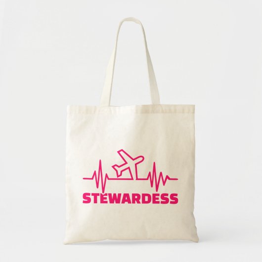 Stewardess-frequentie Tote Bag (Voorkant)
