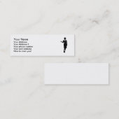 Stewardess Mini Visitekaartje (Voorkant / Achterkant)