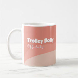 Stewardess mok / trolley dolly uit dienst
