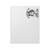  stewardess Notitieblok (Linkerzijde)