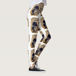 Stewardess-reclame voor bemanningsleden Leggings