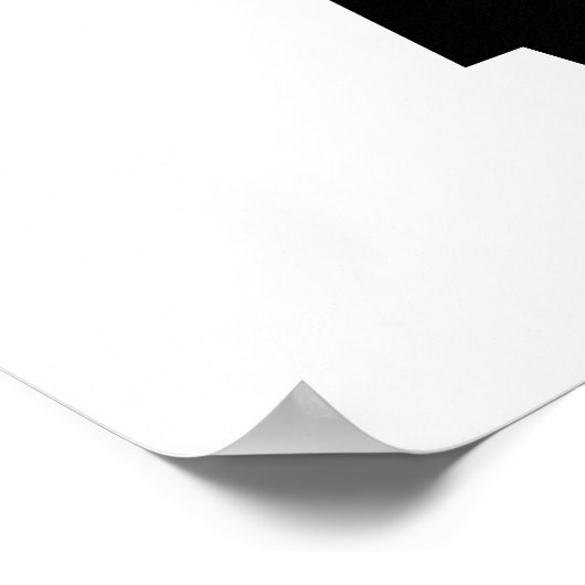 Stewardess-vliegtuig Poster (Hoek)