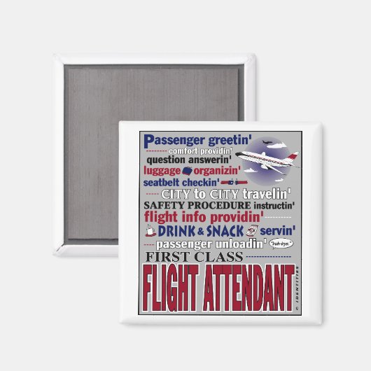 stewardmagneet magneet (Voorkant / Achterkant)