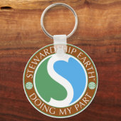 Stewardship Earth Key chain Sleutelhanger (Voorkant)