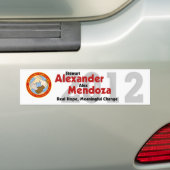 Stewart Alexander 2012 Bumpersticker #4 (Op auto)