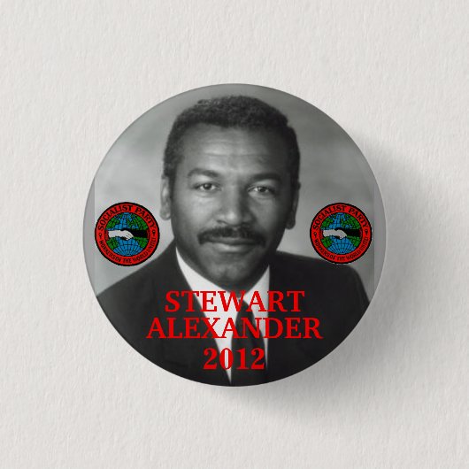 Stewart Alexander 2012 Ronde Button 3,2 Cm (Voorkant)