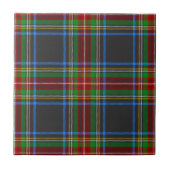 Stewart Black Clan Hunting Tartan Pset Tegeltje (Voorkant)