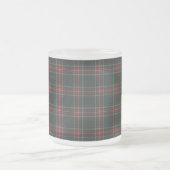 Stewart Black Clan Tartan Matglas Koffiemok (Center)