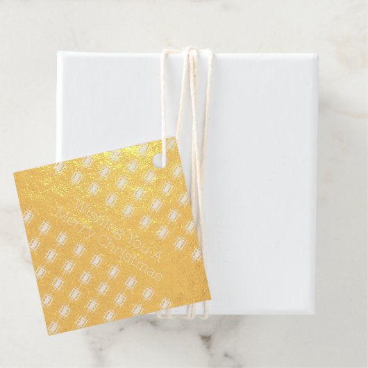 Stewart Black Modern Original Scottish Tartan Bedankjes Labels (Met doos)