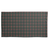 Stewart Black Modern Original Scottish Tartan Kussensloop (Voorkant-Links)