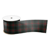 Stewart Black Modern Original Scottish Tartan Satijnen Lint (Spoel)