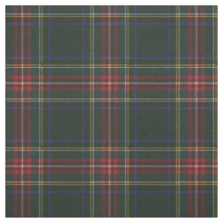 Stewart Black Modern Original Tartan Stof
