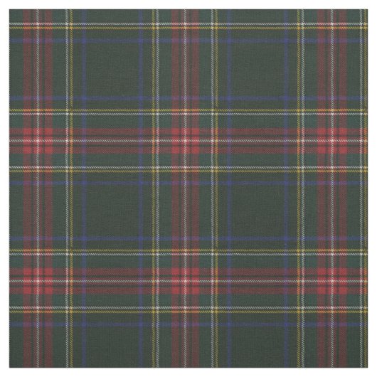 Stewart Black Modern Original Tartan Stof (Swatch)
