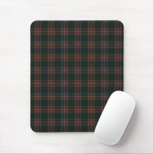 Stewart Black Modern Originele Schotse Tartan Muismat
