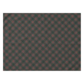 Stewart Black Modern Scottish Tartan Tafelkleed (Voorkant (Horizontaal))