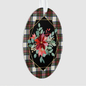 Stewart Blue Dress Ornament (voorkant)