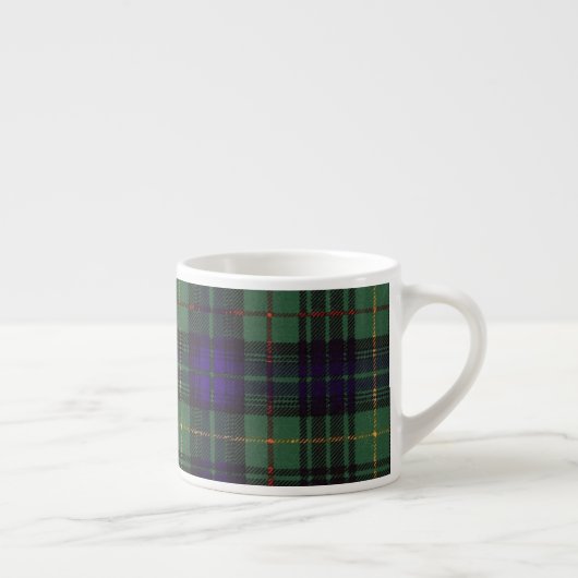 Stewart clan Hunting Pset Scottish tartan Espresso Kop (Rechts)