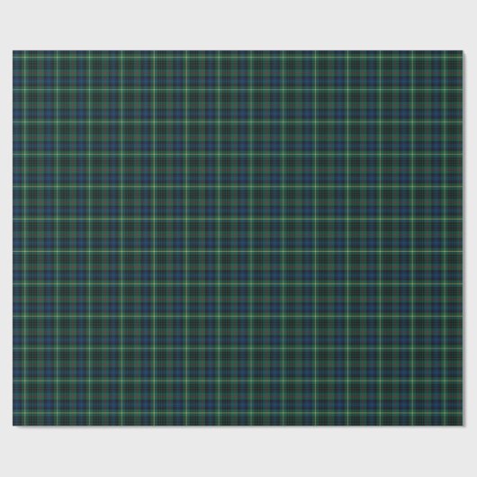 Stewart Clan Hunting Tartan Cadeaupapier (Vlak)