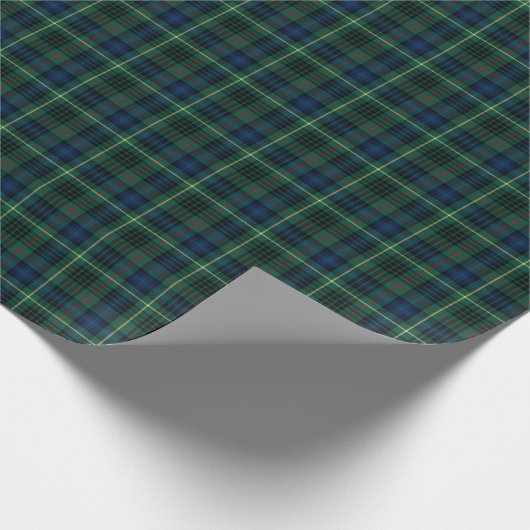 Stewart Clan Hunting Tartan Cadeaupapier (Hoek)