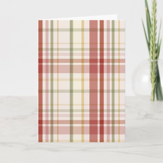 Stewart Clan Tartan Kaart (Voorkant)