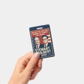 Stewart/Colbert 2028 Badge (Handheld)