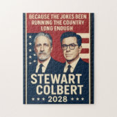 Stewart/Colbert 2028 Legpuzzel (Verticaal)