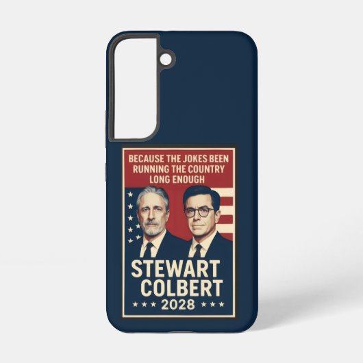 Stewart/Colbert 2028 Samsung Galaxy Hoesje (Achterkant)
