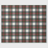 Stewart Dress Modern Scottish Tartan Cadeaupapier (Vlak)
