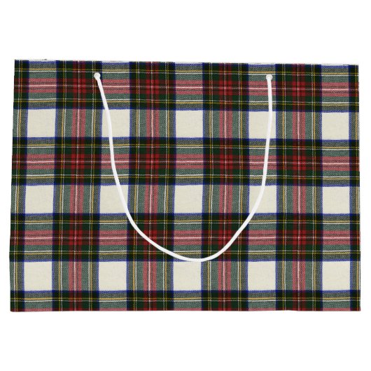 Stewart Dress Modern Scottish Tartan Groot Cadeauzakje (Achterkant)