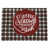 Stewart Dress Modern Scottish Tartan Large Gift Groot Cadeauzakje (Voorkant)