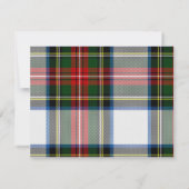 Stewart Dress PlegWedding RSVP-kaart RSVP Kaartje (Achterkant)