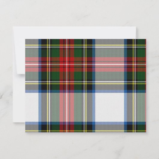 Stewart Dress PlegWedding RSVP-kaart RSVP Kaartje (Achterkant)