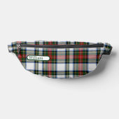 Stewart Dress Tartan Plaid gepersonaliseerd Heuptasje (Liggend)