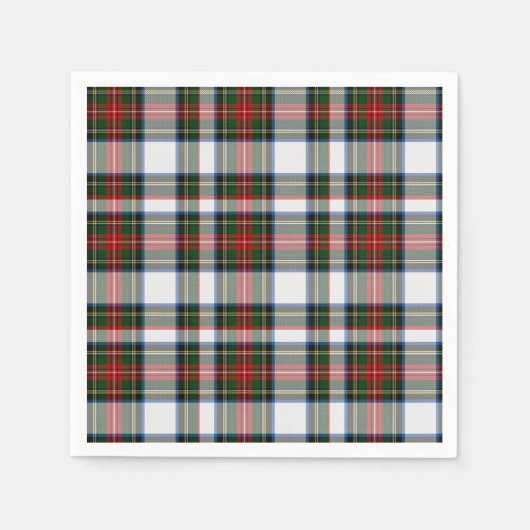 Stewart Dress Tartan Plaid Papieren servetten (Voorkant)