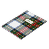 Stewart Dress Tartan Plays notebook Notitieboek (Linkerzijde)