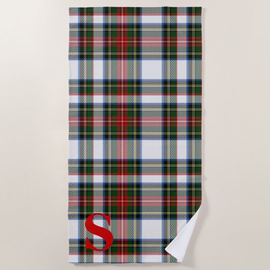 Stewart Dress Tartan Pset Beach Towel Strandlaken (Voorkant)
