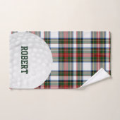 Stewart Dress Tartan Pset Golf Towel Handdoek (Handdoek)