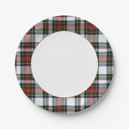 Stewart Dress Tartan Pset Paper Bord (Voorkant)
