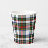 Stewart Dress Tartan Pset Paper Cups Papieren Bekers (Voorkant)