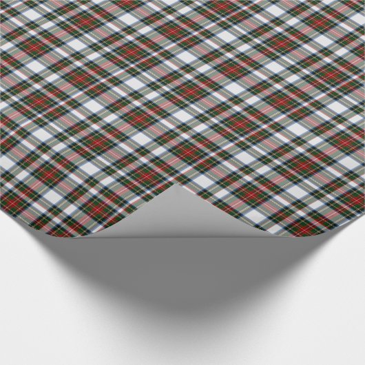 Stewart Dress Tartan Pset Wrapping Paper Cadeaupapier (Hoek)