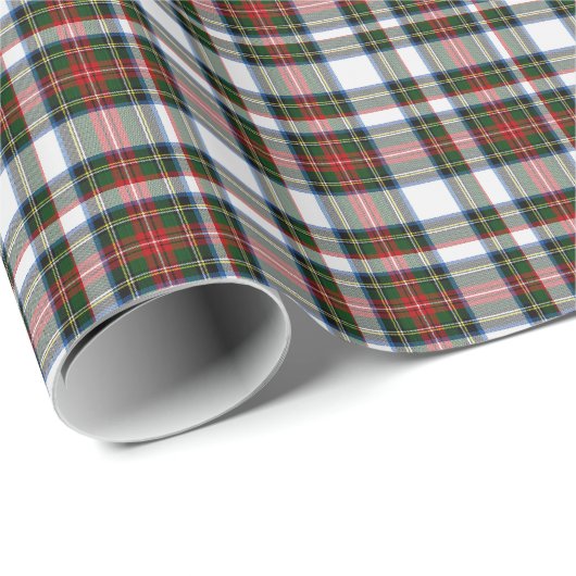 Stewart Dress Tartan Pset Wrapping Paper Cadeaupapier (Rol Hoek)